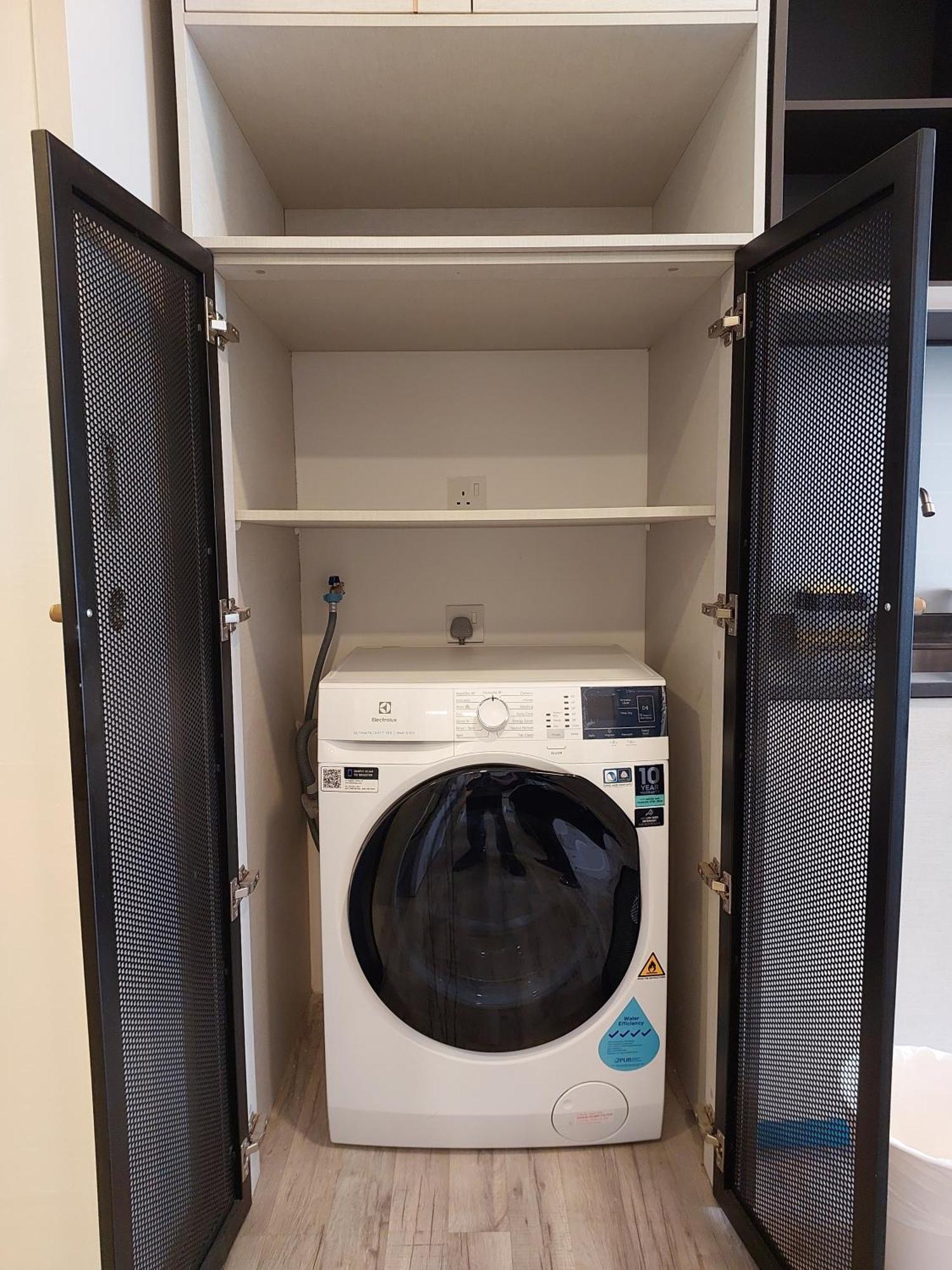 Millerz Square By Mykey Apartment Kuala Lumpur Exterior photo A washing machine in a laundry room
