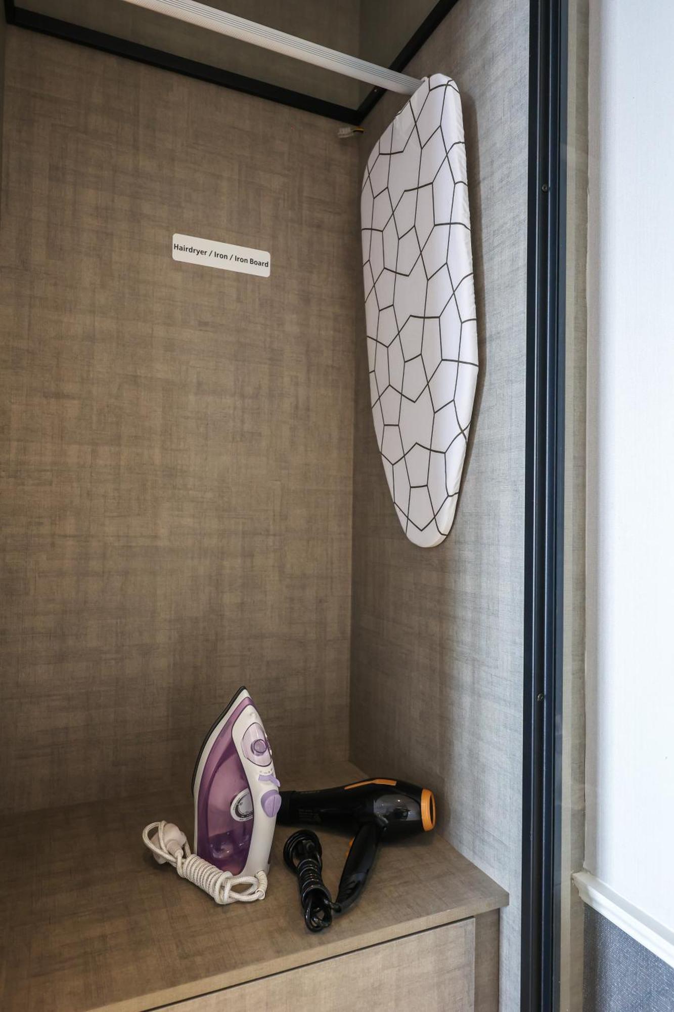 Millerz Square By Mykey Apartment Kuala Lumpur Exterior photo A refrigerator with a built-in ironing board